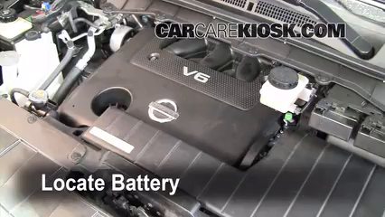 2011 Nissan Quest SL 3.5L V6 Battery Jumpstart